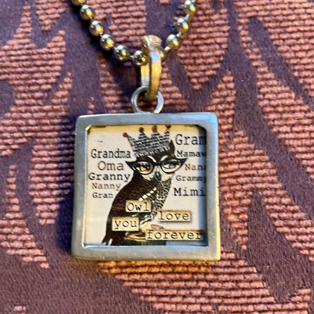 Necklace- “OWL LOVE YOU FOREVER GRANDMA”